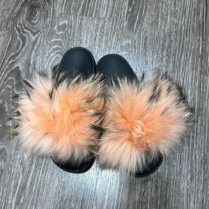 Fox Fur Slides